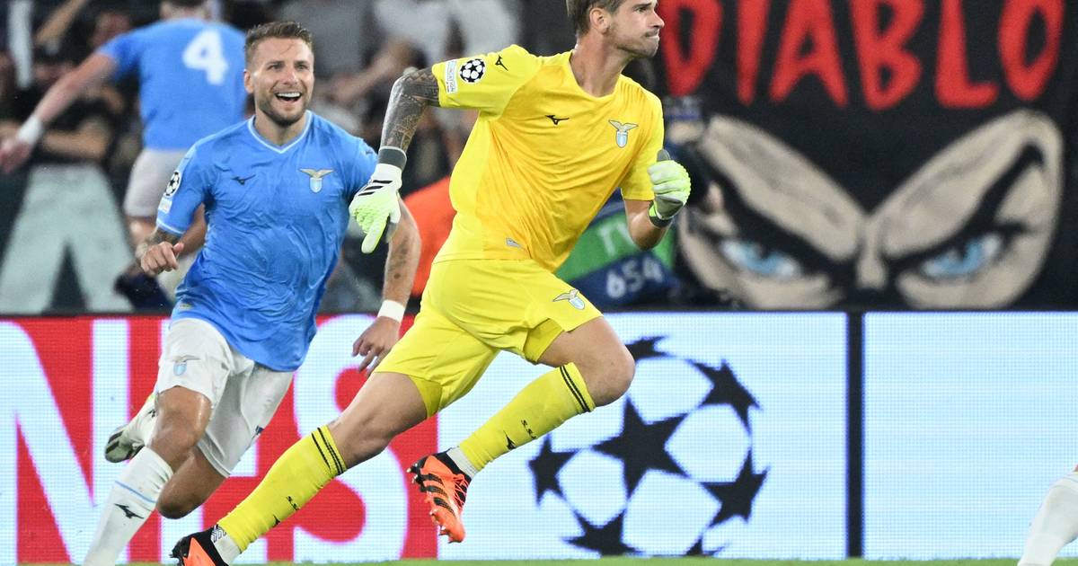 Che goal!  Il portiere della Lazio segna un gol importante in Champions League nei minuti di recupero |  gli sport