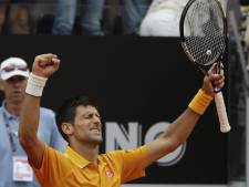Djokovic pour la 6e fois en finale à Rome