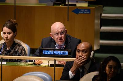 Algemene Vergadering VN veroordeelt Russische annexatie van Oekraïense gebieden