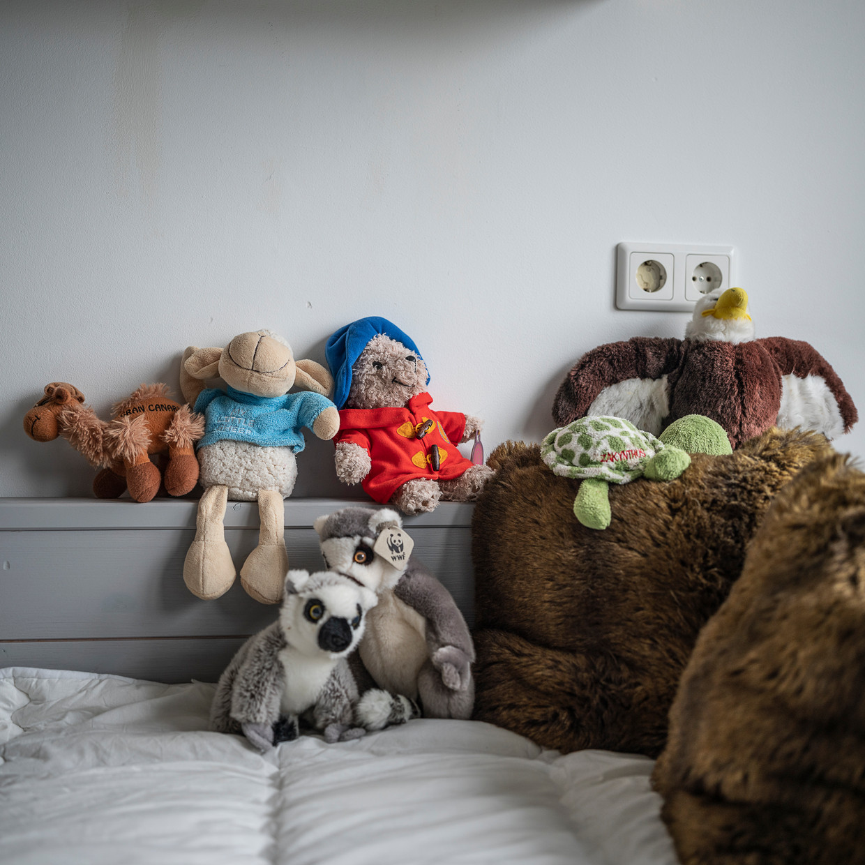 Yvonne heeft de slaapkamer van haar zoon sinds zijn uithuisplaatsing in april 2016 intact gelaten.  Beeld Harry Cock/ de Volkskrant