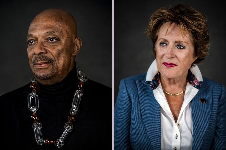 
Melvin Anderson en Mieke Martelhoff. 
 Beeld Hadas Itzkovitch en Anya van Lit