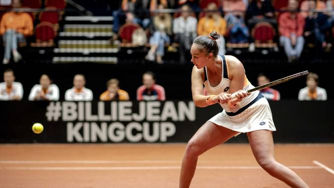 Underdog Pattinama verrast met haar agressieve spel (maar verliest wel in duel met Spanje)  