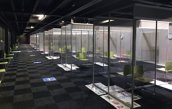 Ook in de Evenementenhal Hardenberg kun je straks weer een prik krijgen.