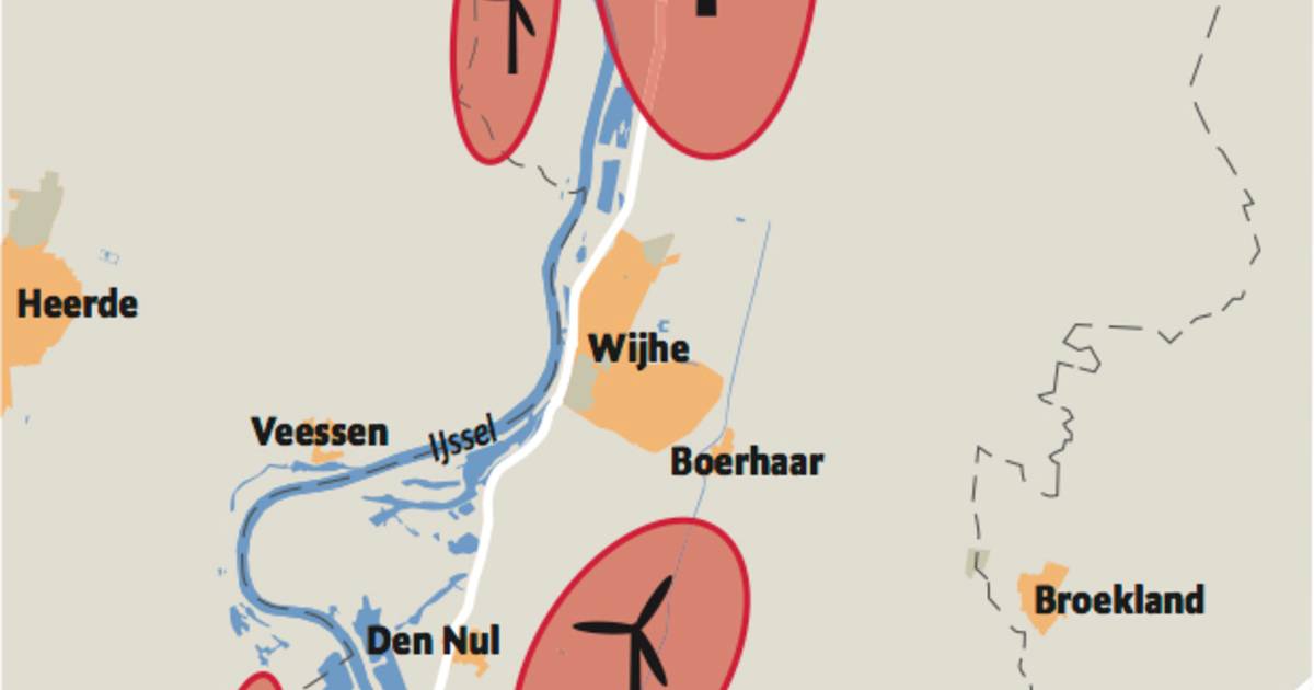 Windmolens buurtkernen Olst-Wijhe zorgen voor verdeeldheid