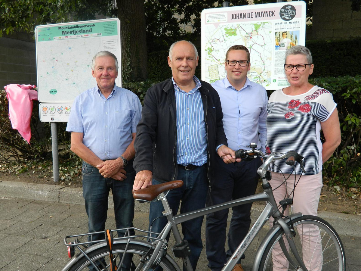 Johan De Muynck (70) onthult eigen fietsroute Foto hln.be