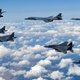 Spierballengerol: Amerikaanse bommenwerpers vliegen boven wateren bij Noord-Korea
