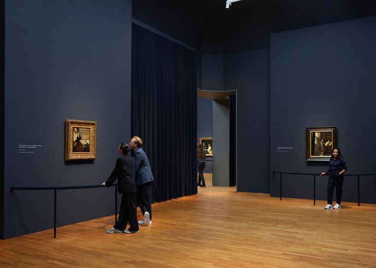 De tentoonstelling ‘Vermeer’ in het Rijksmuseum in Amsterdam. Beeld Rijksmuseum/ Henk Wildschut