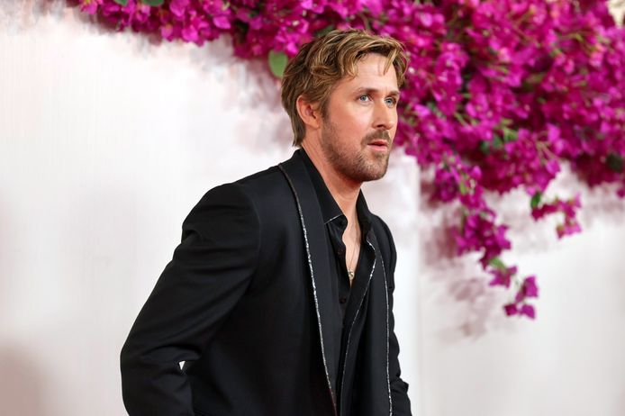 Ryan Gosling bij de Oscars.