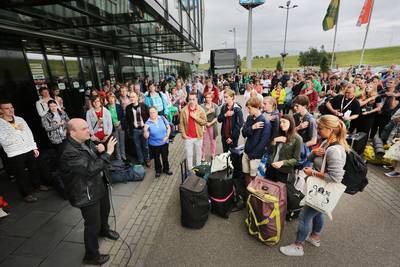 Replica kruis voor Wereldjongerendagen in Ommel en Asten