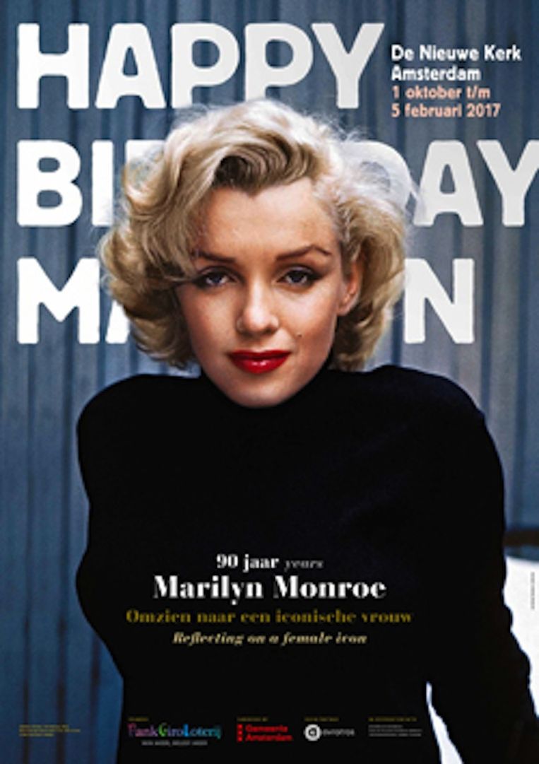 Expositie over Marilyn Monroe in De Nieuwe Kerk Het Parool
