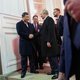 Chinese president Xi bij afscheid van Poetin: ‘Er komt verandering als nooit tevoren, en wij drijven die samen aan’