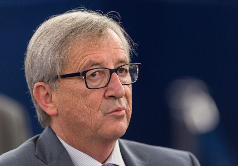 Jean-Claude Juncker, president van de Europese Commissie. Beeld epa