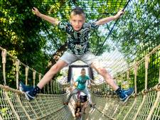 Hoogerzael uit de as herrezen en heeft nu ook een touwbrug. ‘Ik kom hier nog vaker spelen’  