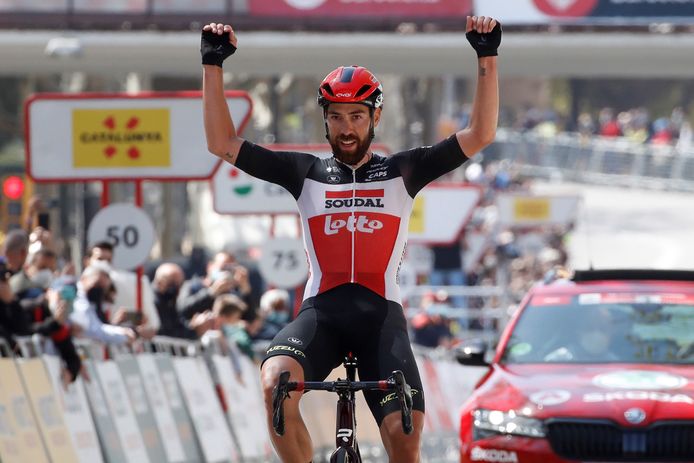 Thomas De Gendt won dit seizoen al een rit in de Ronde van Catalonië.