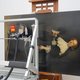 Rembrandt heeft niet alles op De Nachtwacht zelf geschilderd