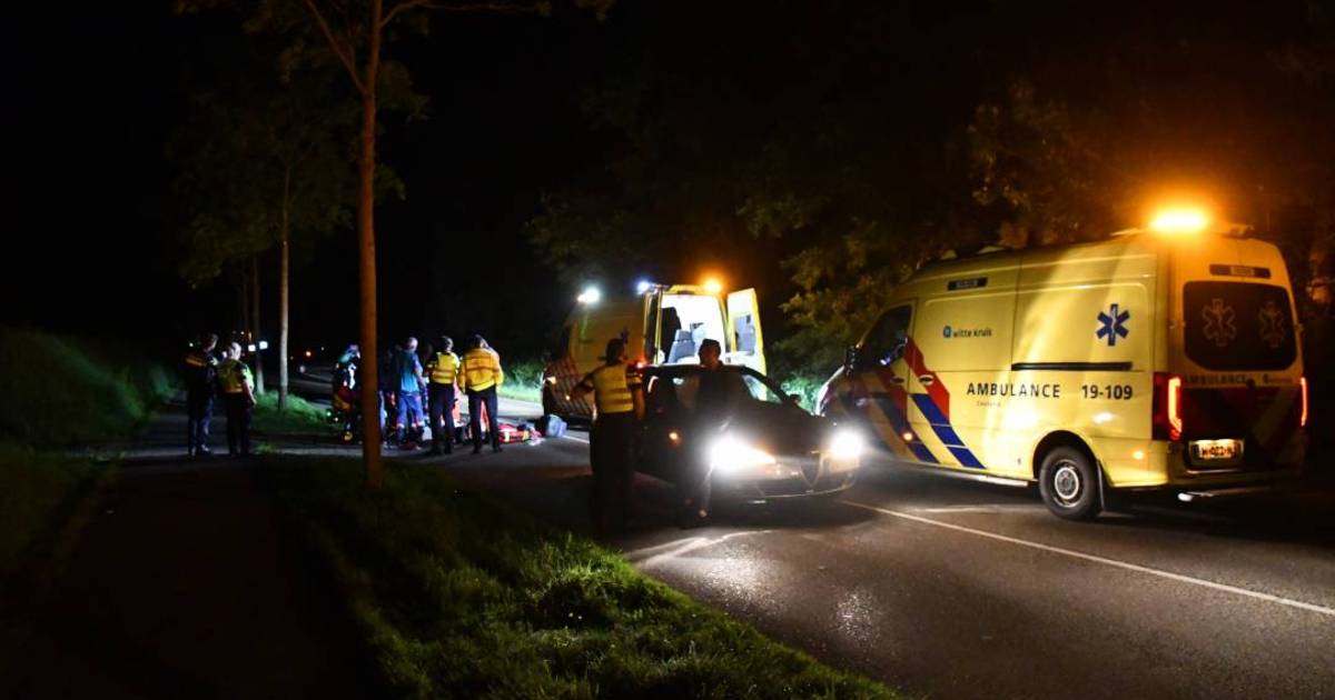 Voetganger aangereden door auto in Renesse: met traumahelikopter naar Rotterdam.