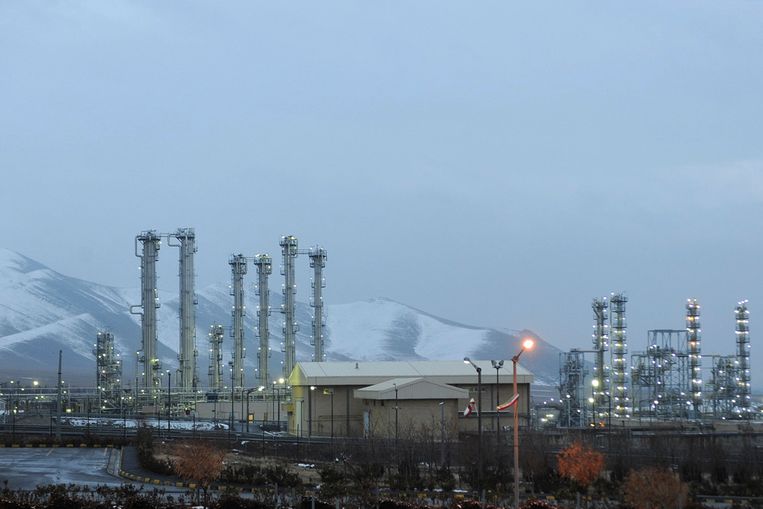 Archiefbeeld uit 2011 van een nucleaire fabriek in Teheran. Beeld AP