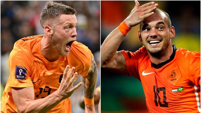 Wout Weghorst evenaart Wesley Sneijder met twee goals in knock-outduel WK