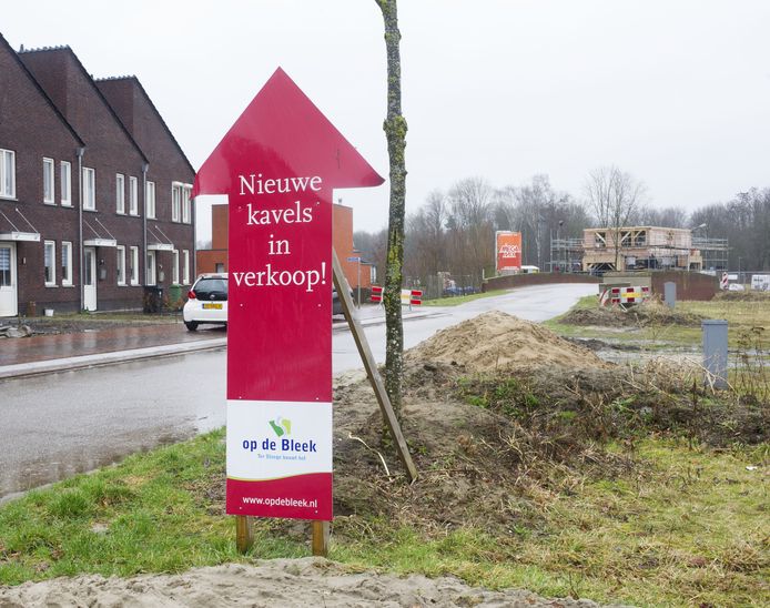 Nieuwbouwwijk Op de Bleek in Eibergen, van dit soort wijken komen er wellicht meer in Berkelland de komende jaren.