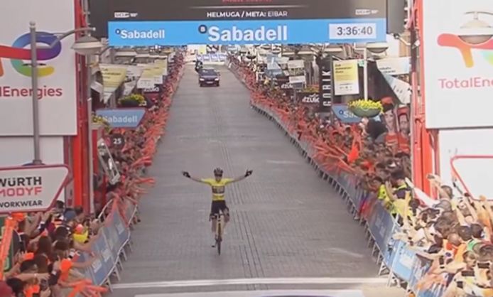 Jonas Vingegaard (Jumbo-Visma) wint koninginnenrit in Ronde van het Baskenland