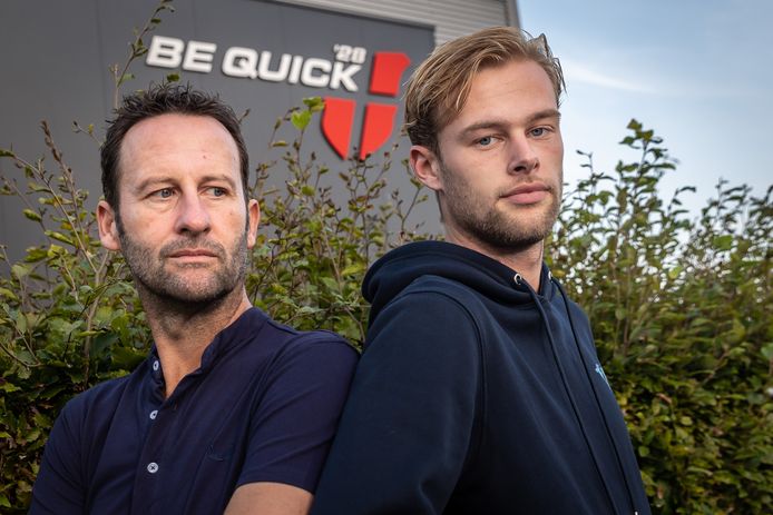 Als zaterdag de competitie in de tweede klasse begint, staan Arnie en Niek Pot tegenover elkaar. Vader is trainer van ZAC, zoon staat in het veld namens Be Quick’28.