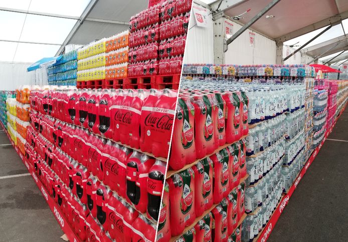 Begin juli hield de Franse warenhuisgigant Auchan in Roncq, net over de grens met Kortrijk, nog een parkingverkoop waarbij heel wat (fris)dranken en andere dagdagelijkse producten soms tot wel maar de helft kostten.