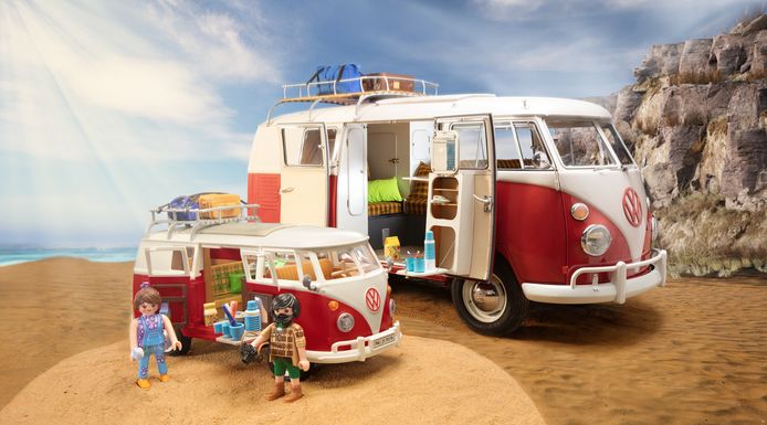 Netto Ban chatten Iconische Volkswagen T1 Camperbus is terug, dankzij Playmobil | Auto | AD.nl