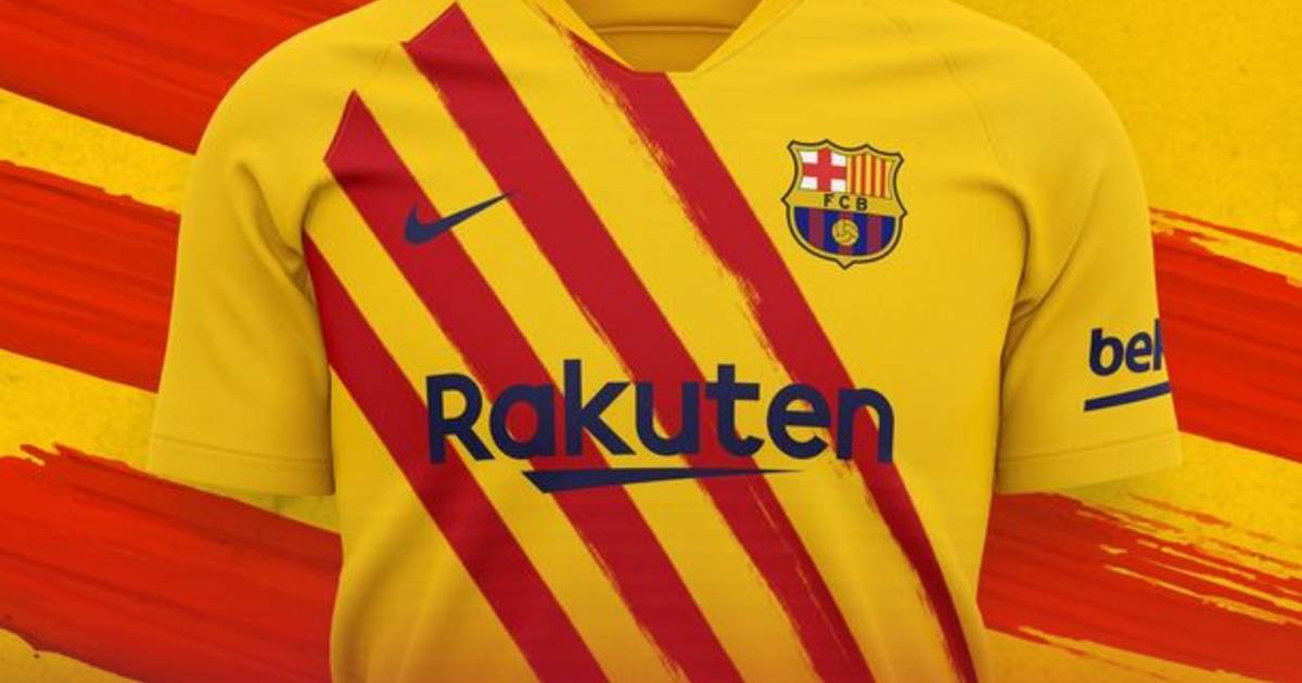 Rust uit cap paus Barcelona zet Catalaanse vlag op shirt | Buitenlands voetbal | AD.nl