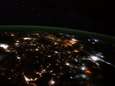 Astronaut filmt onweer boven Europa vanuit de ruimte: "Zie hoe de atmosfeer verandert van groen naar oranje"