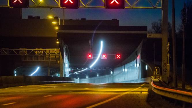 Dit weekend weer werk aan Heinenoordtunnel, dus drukte op A16 bij Dordrecht