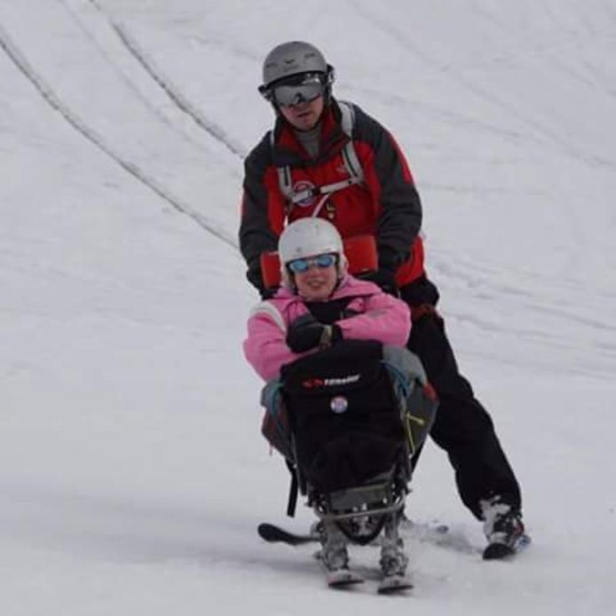 Marloes ging eerder al op wintersport.