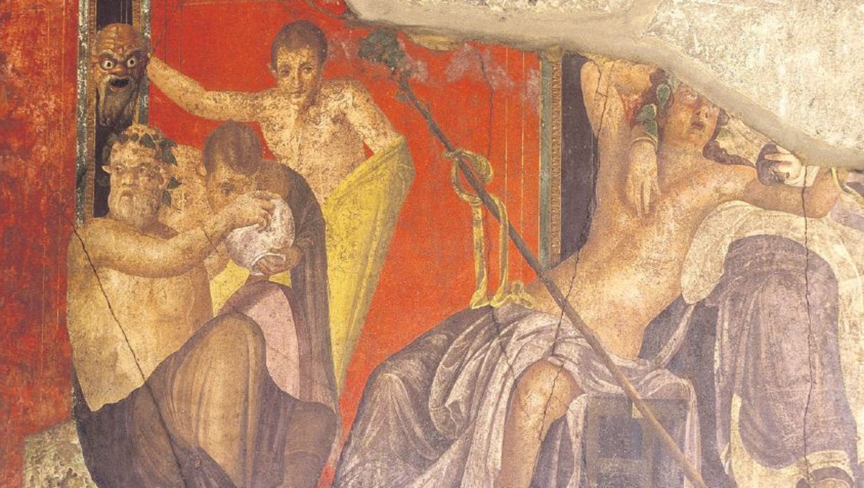 Pompeï. In 200 na Chr. verdiende 1,5 procent van de Romeinen 20 procent van het inkomen. Beeld getty