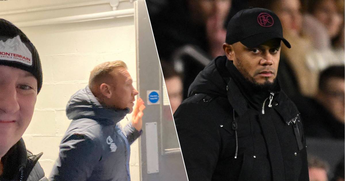 A man enters coach Vincent Kompany's room before the start of the decisive match, Burnley begins an investigation |  Premier League