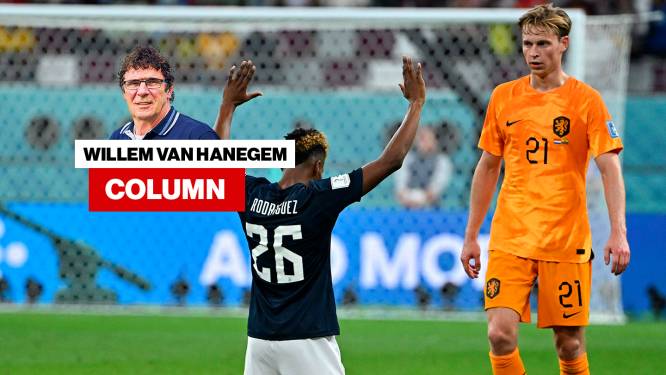 Column Willem van Hanegem | De sjokkende Frenkie de Jong maakte zelfs een uitgebluste indruk