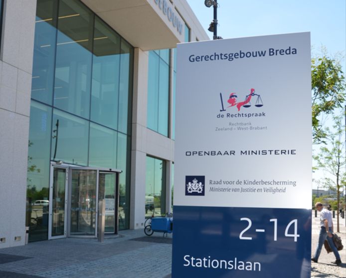 De rechtbank in Breda.
