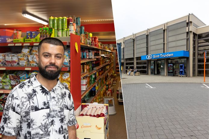 Hunar Majid werkt in de supermarkt vlak naast het station van Sint-Truiden.