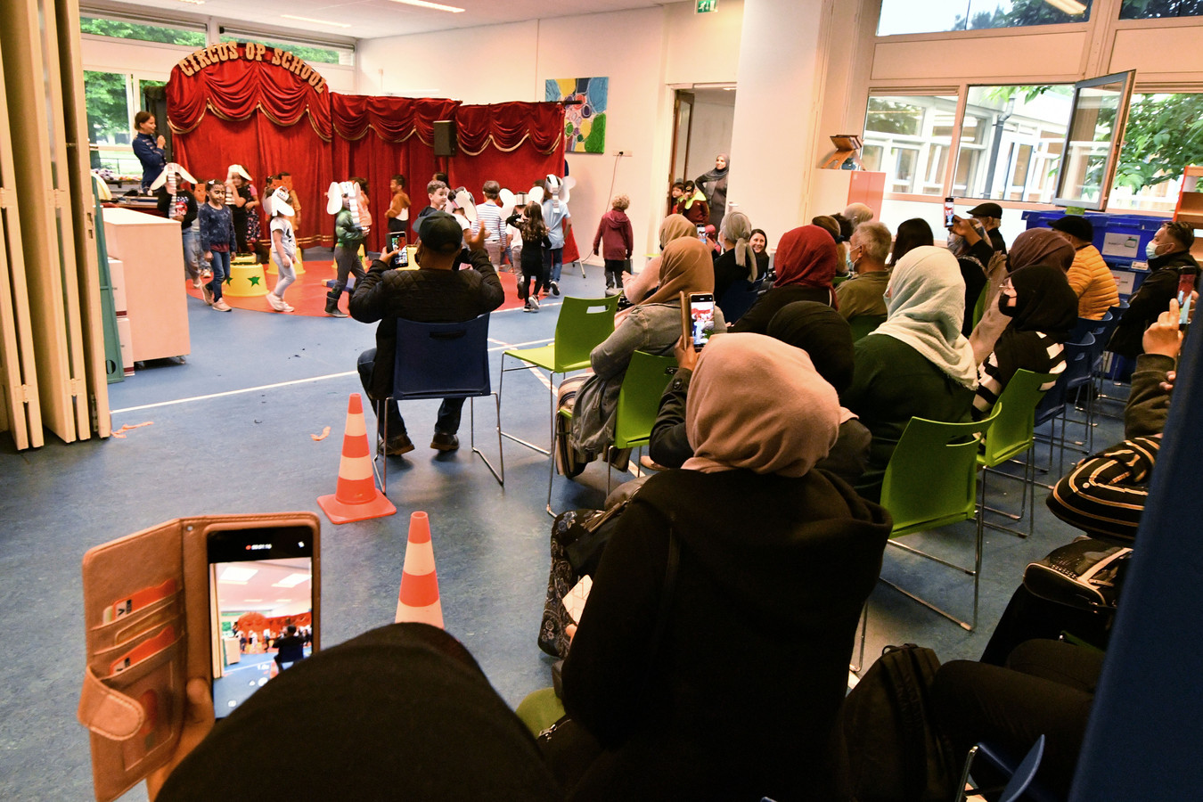 De laatste dagen van basisschool De Tulp aan de Korenbloemstraat in Hengelo.