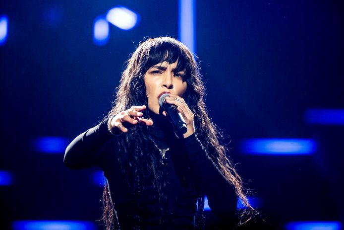 Loreen afgelopen jaar in de Ziggo Dome tijdens het Grote Songfestivalfeest.