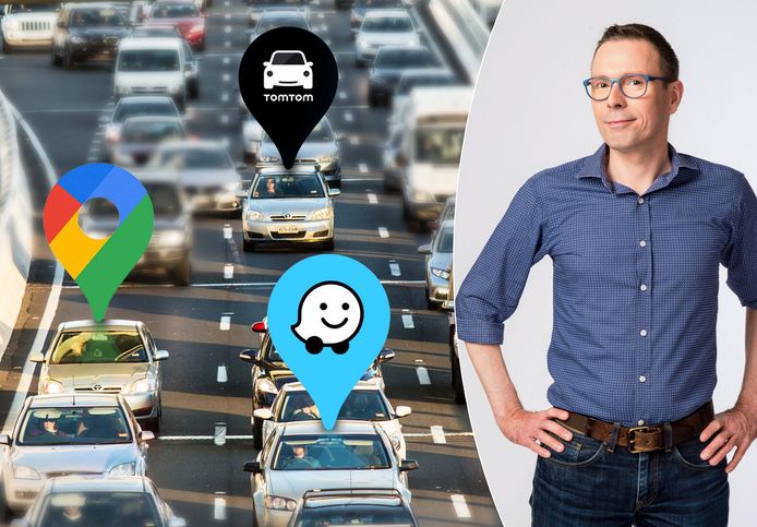 Hajo Beeckman: "Hoe meer chaos op de weg, hoe populairder de navigatieapps."