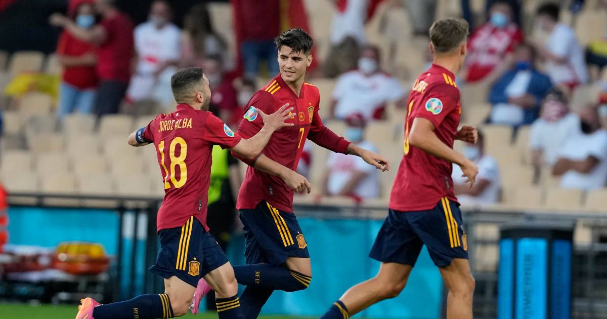 LIVE. Morata zet Spanje op voorsprong tegen Polen ...