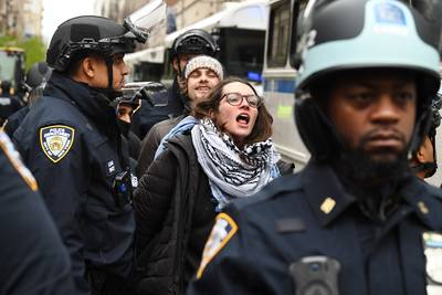 Plus de 130 étudiants arrêtés à New York après des manifestations en soutien à Gaza