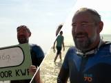 Middelburger zwemt 50 kilometer langs de Walcherse kust