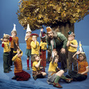 Peter Blanker in een aflevering van het kinderprogramma De holle bolle boom.