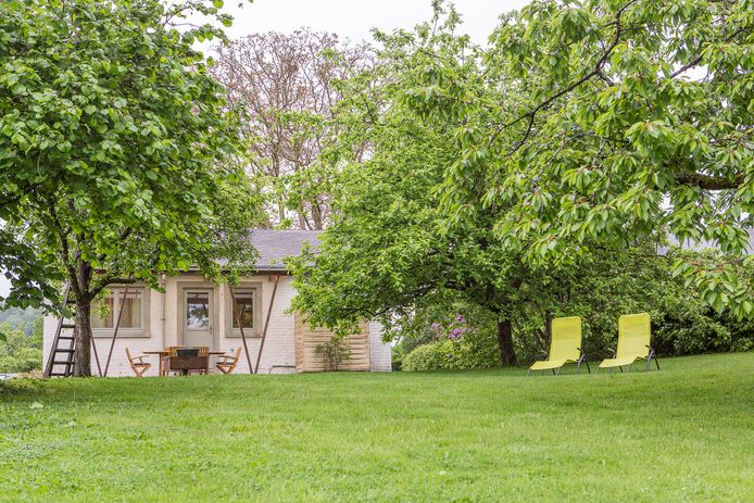 Vakantiehuis met grote tuin niet ver van La Roche.