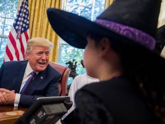 Trump nodigt kinderen van journalisten uit voor Halloween: "Hoe worden jullie door de pers behandeld?"