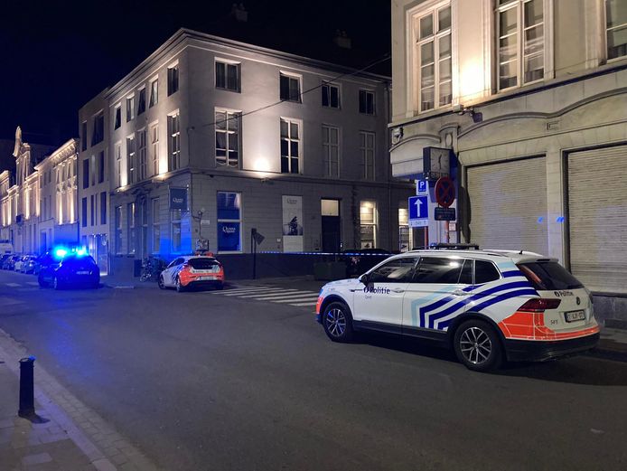 Steekpartij in het centrum van Gent