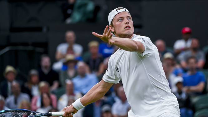 Wimbledon is in luidruchtig New York ver weg voor Tim van Rijthoven: ‘Voelt meer als een amusementspark’