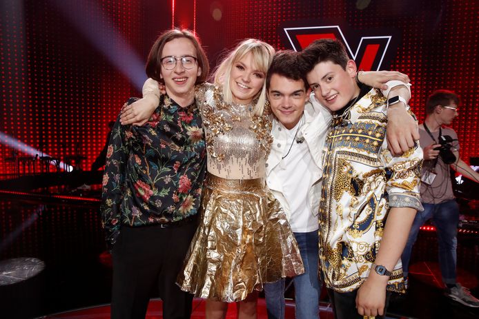 De finalisten van het huidige seizoen van ‘The Voice van Vlaanderen’.
