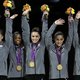Amerikaanse turnsters pakken goud in teamcompetitie