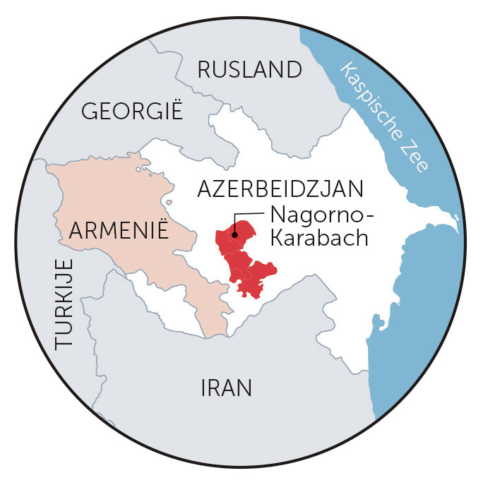 Akkoord Tussen Rusland Armenie En Azerbeidzjan Over Einde Oorlog Foto Hln Be